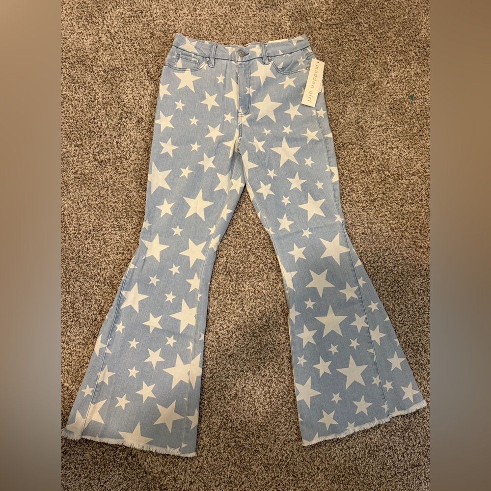 Star Print Madden Girl Jeans